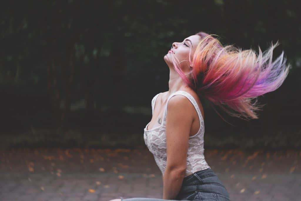 Hidratação de cabelo