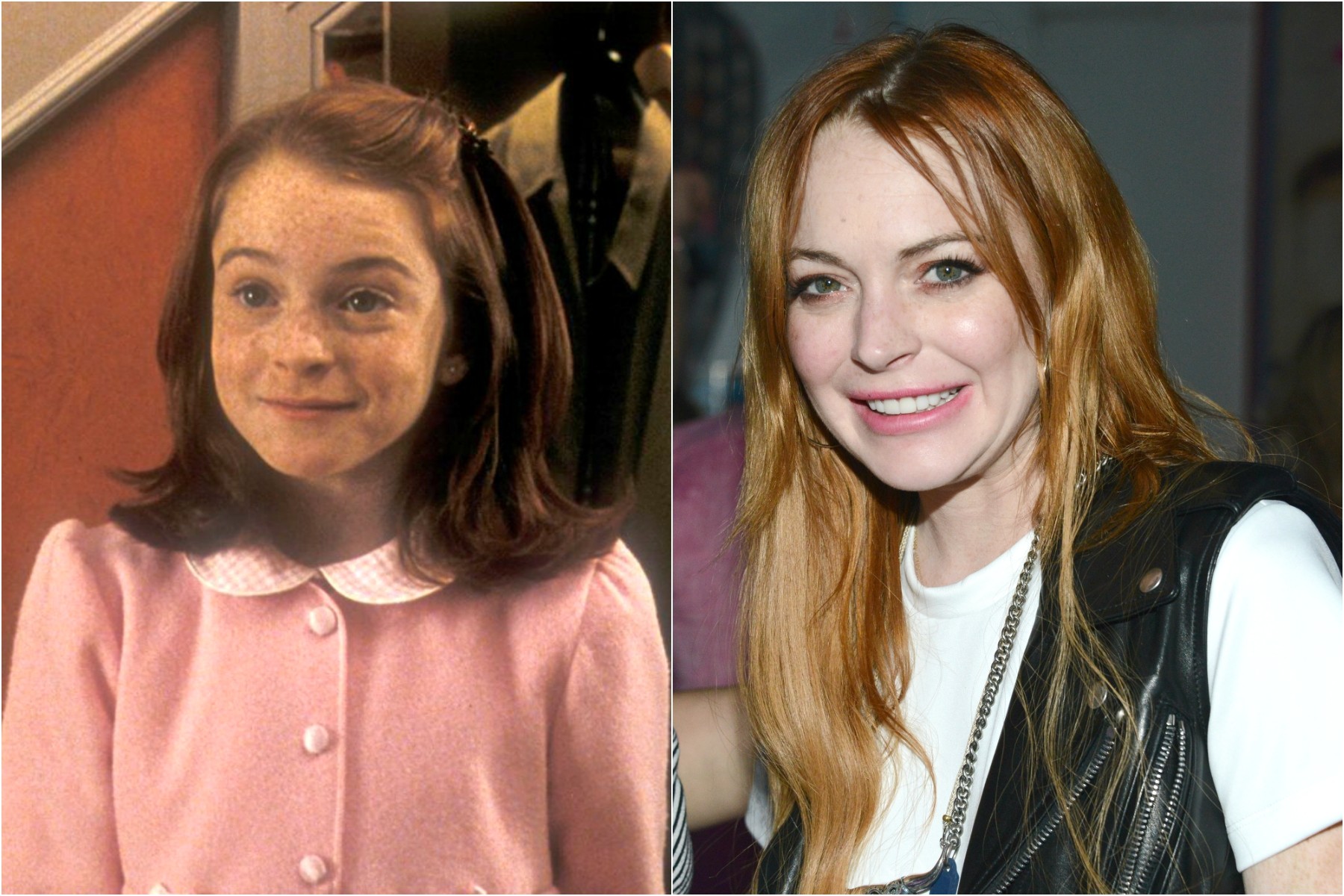 Lindsay Lohan Como são essas celebridades infantis hoje