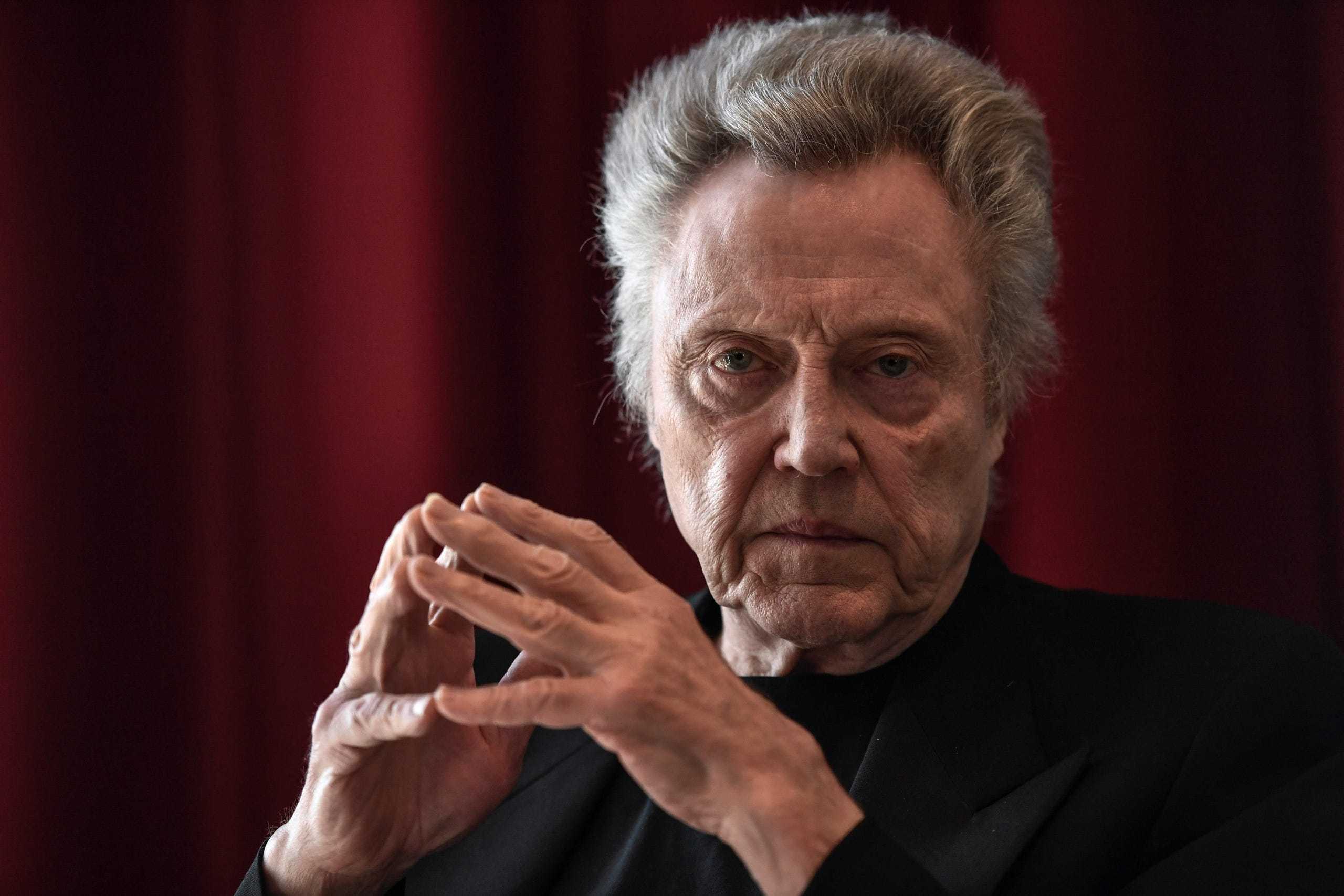 Christopher Walken costumava ser um domador de leões Fatos sobre celebridades que você não vai acreditar