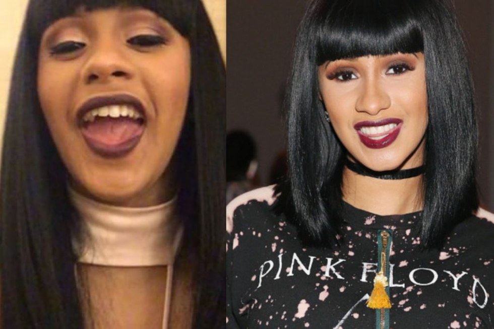 Cardi B As 20 maiores celebridades com facetas