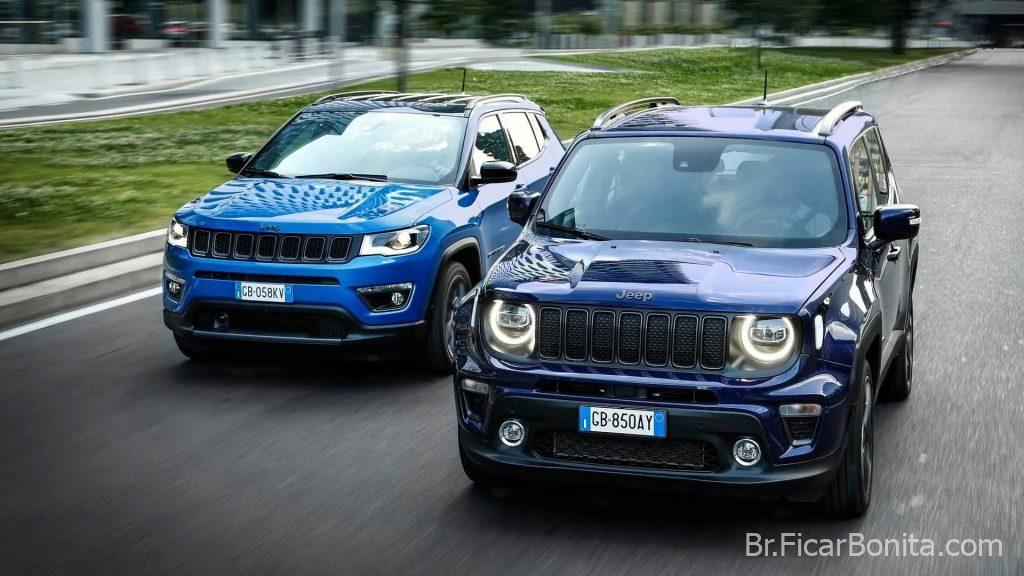 Jeep – versões 4xe de Compass e Renegade