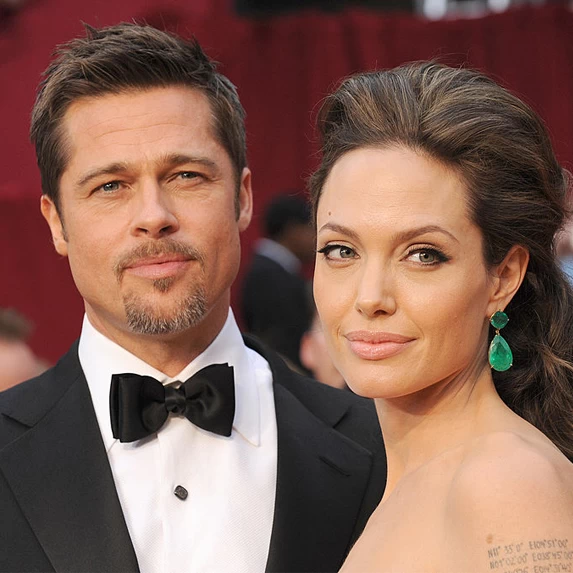 Angelina Jolie e Brad Pitt