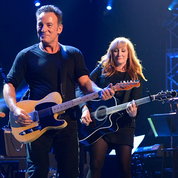 Bruce Springsteen e Patti Scialfa