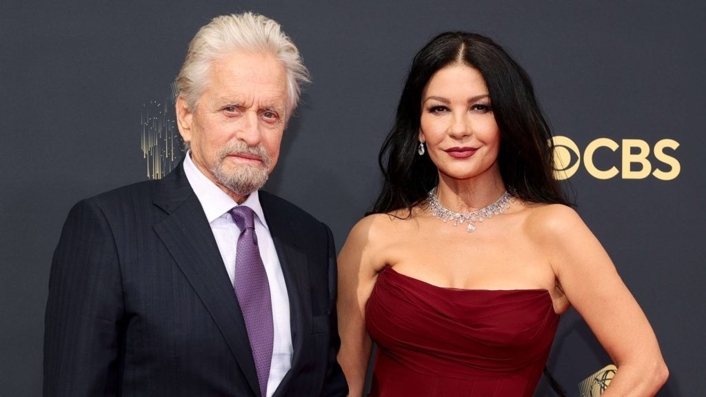 Catherine Zeta-Jones e Michael Douglas