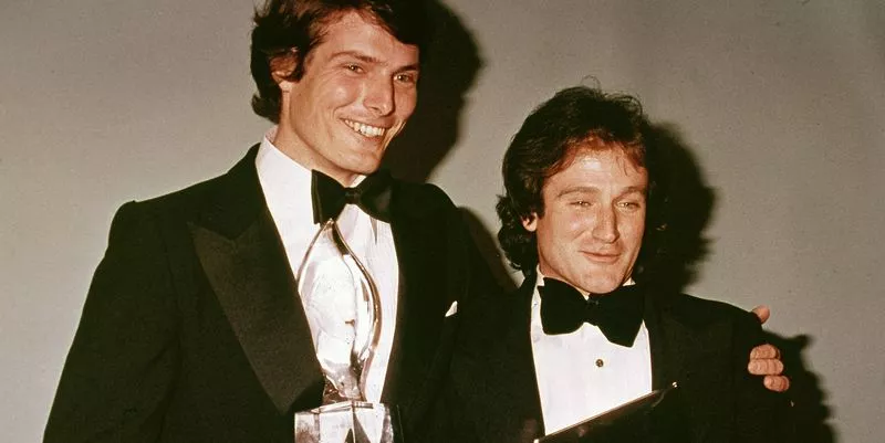 Christopher Reeve e Robin Williams