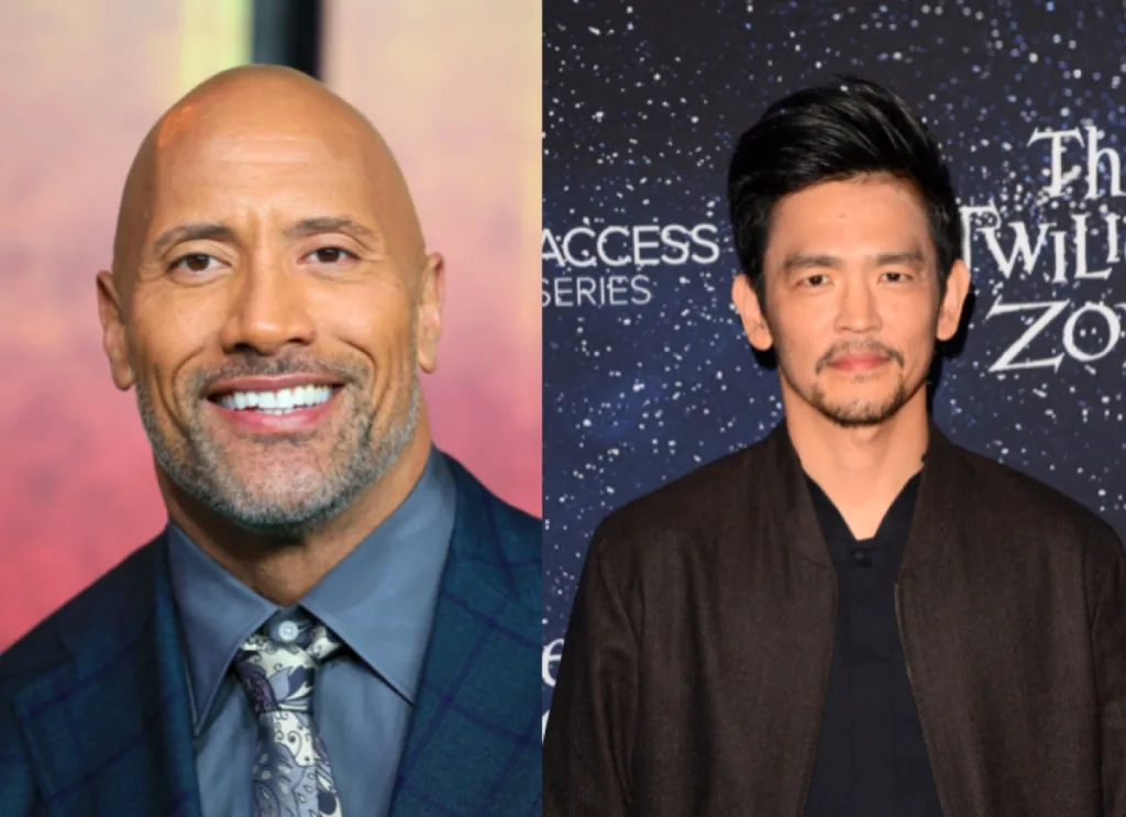 Dwayne "The Rock" Johnson e John Cho