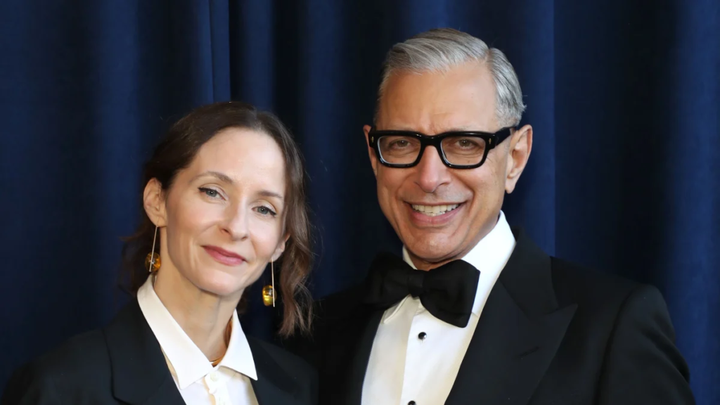 Emilie Livingston & Jeff Goldblum