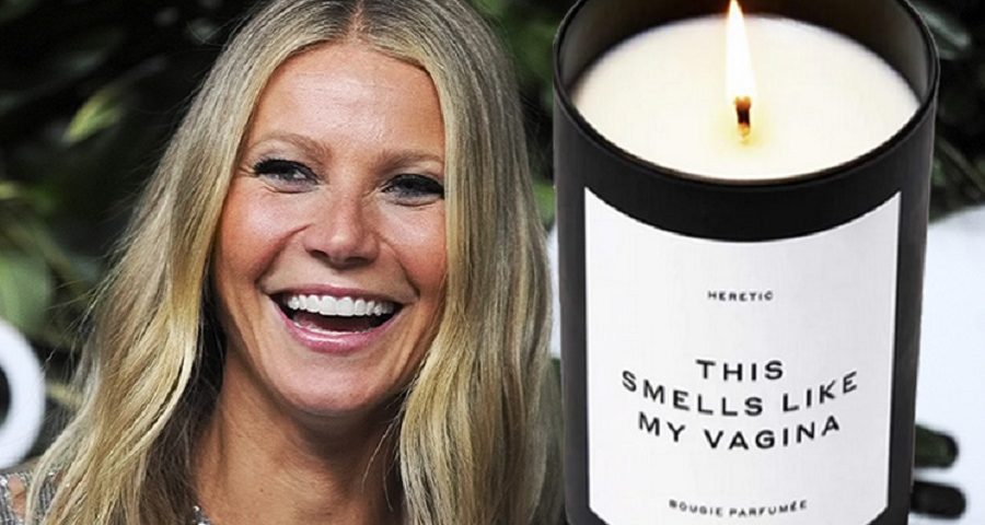 Gwyneth Paltrow e sua vela intimamente perfumada