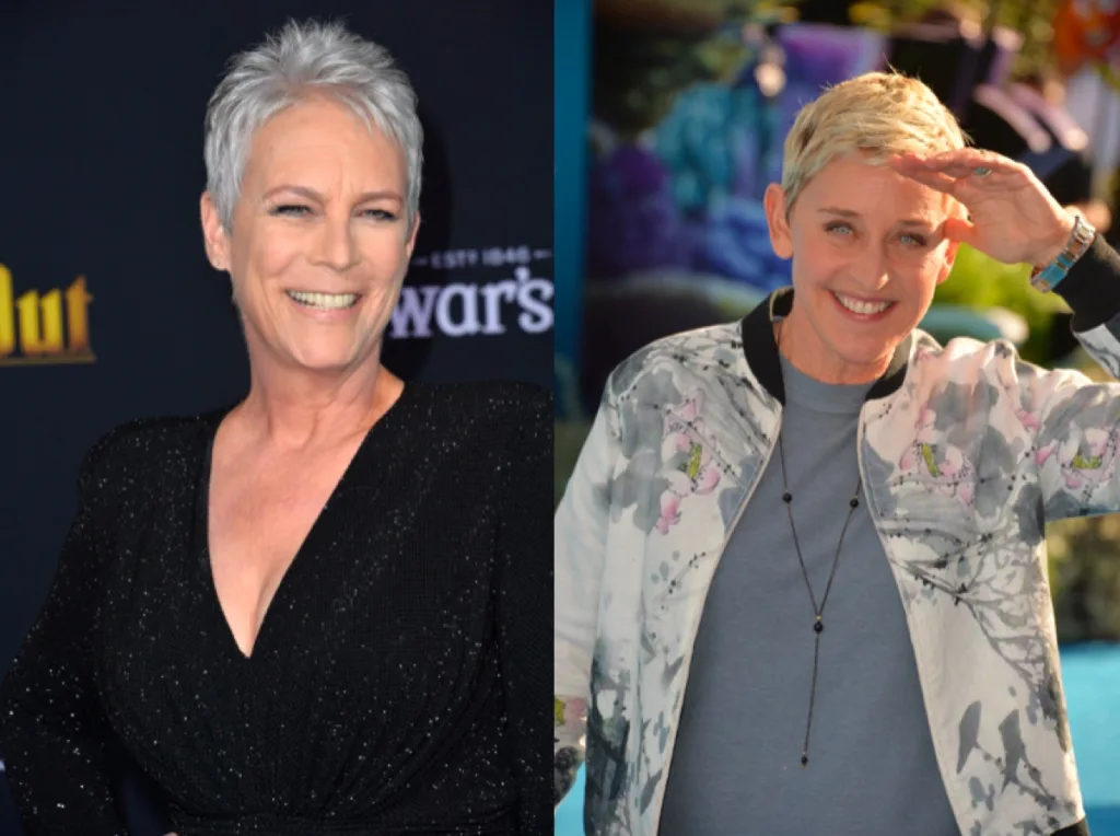Jamie Lee Curtis e Ellen DeGeneres