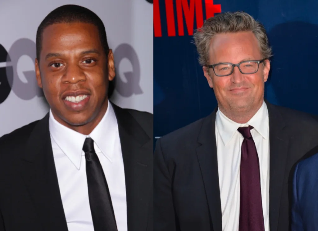 Jay-Z e Matthew Perry