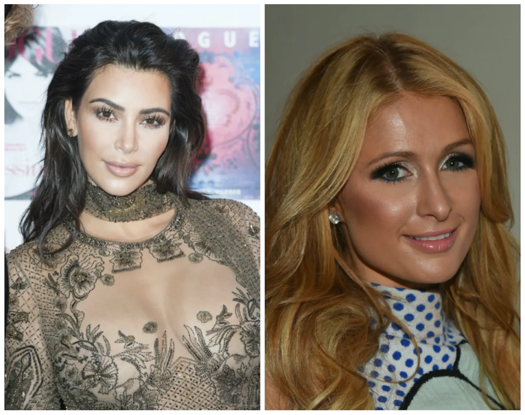 Kim Kardashian e Paris Hilton