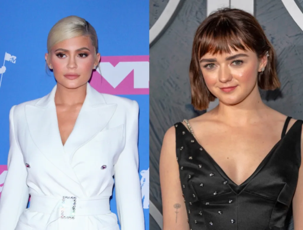 Kylie Jenner e Maisie Williams