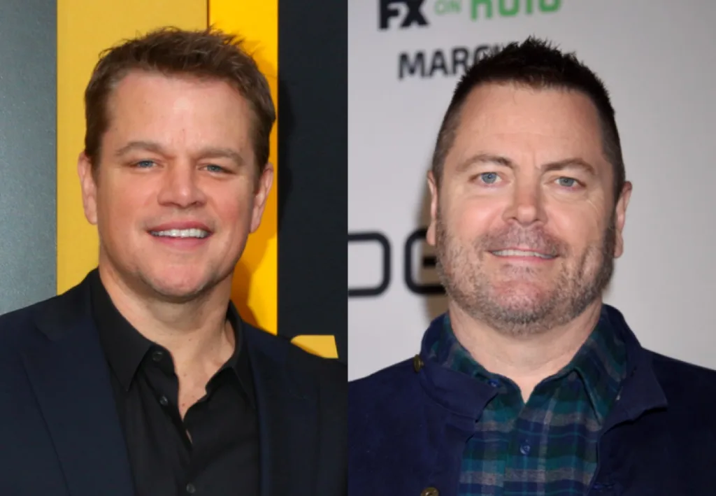 Matt Damon e Nick Offerman