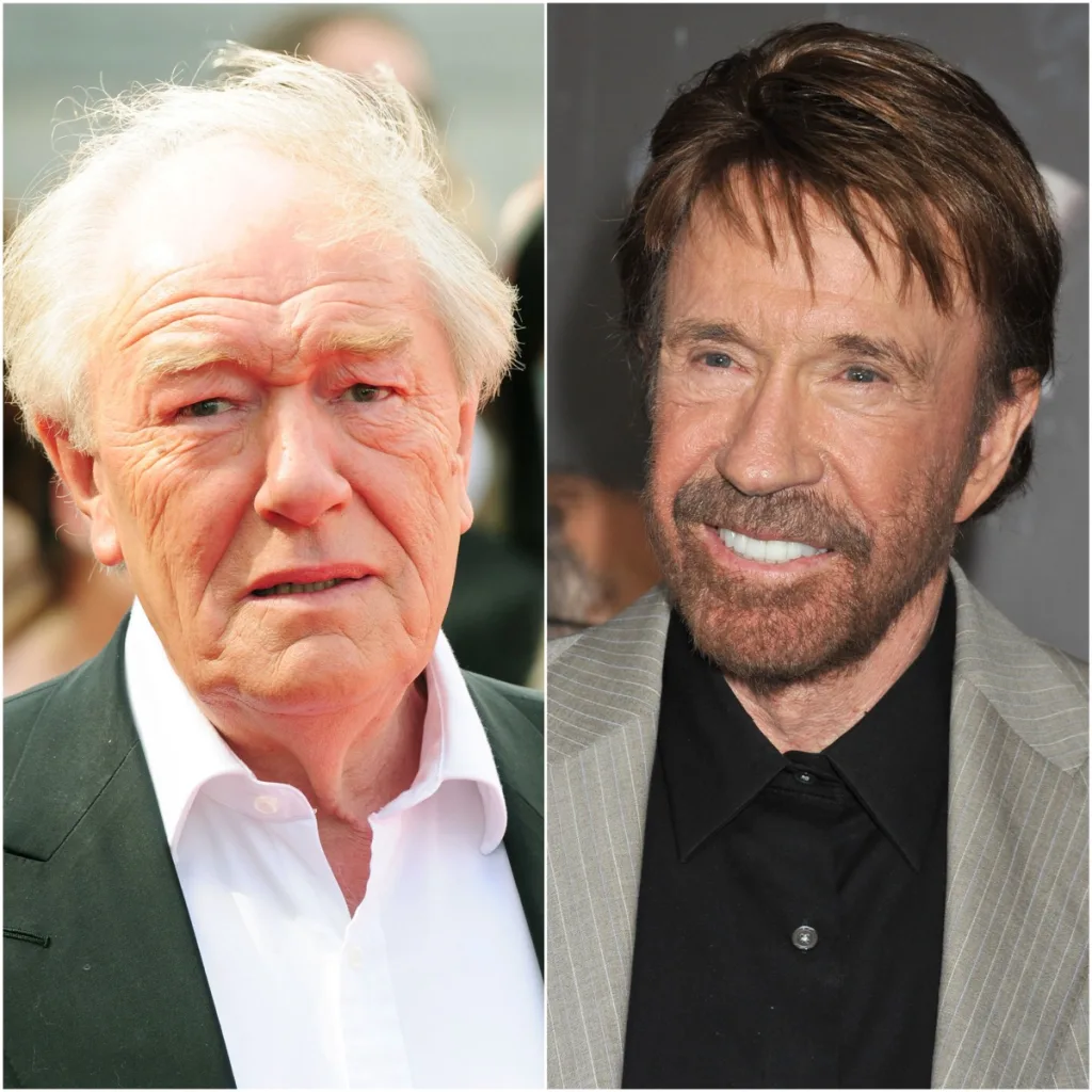 Michael Gambon e Chuck Norris