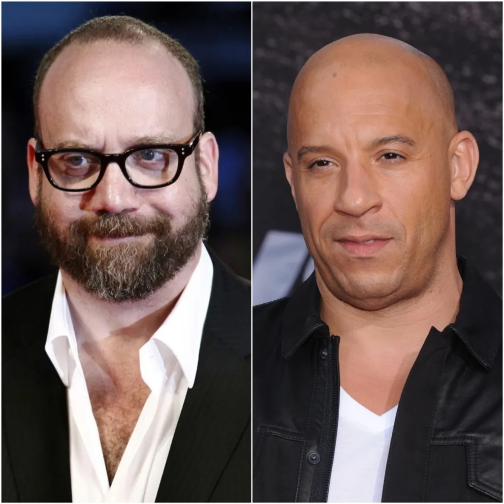 Paul Giamatti e Vin Diesel: 55 anos