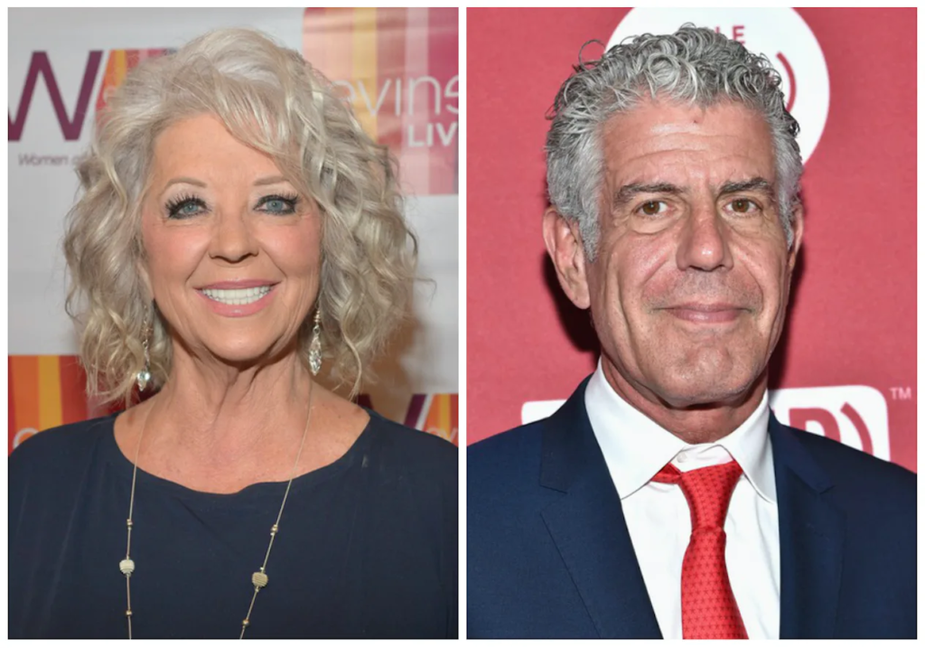 Paula Deen e Anthony Bourdain