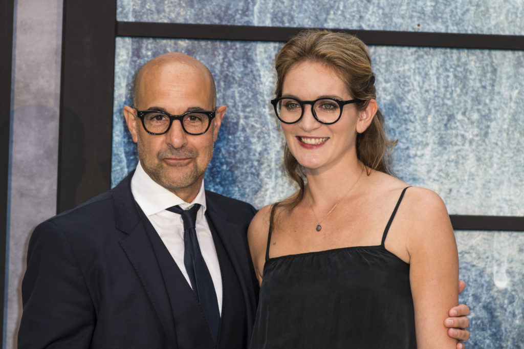 Stanley Tucci e Felicity Blunt Tucci