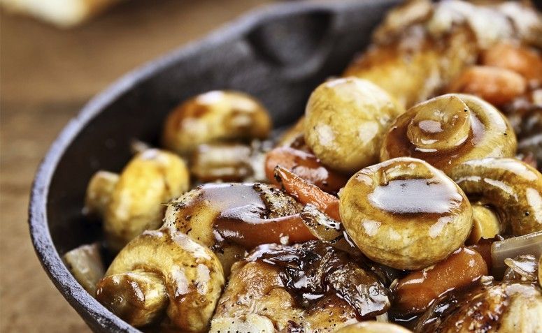 Você não pode cozinhar cogumelos demais!