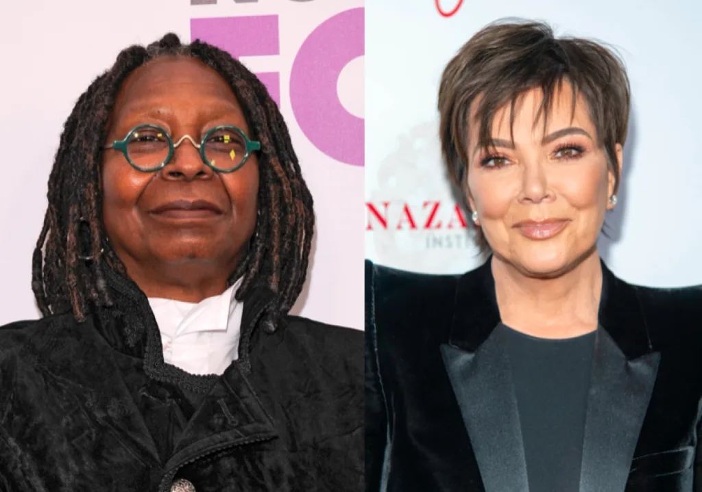 Whoopi Goldberg e Kris Jenner