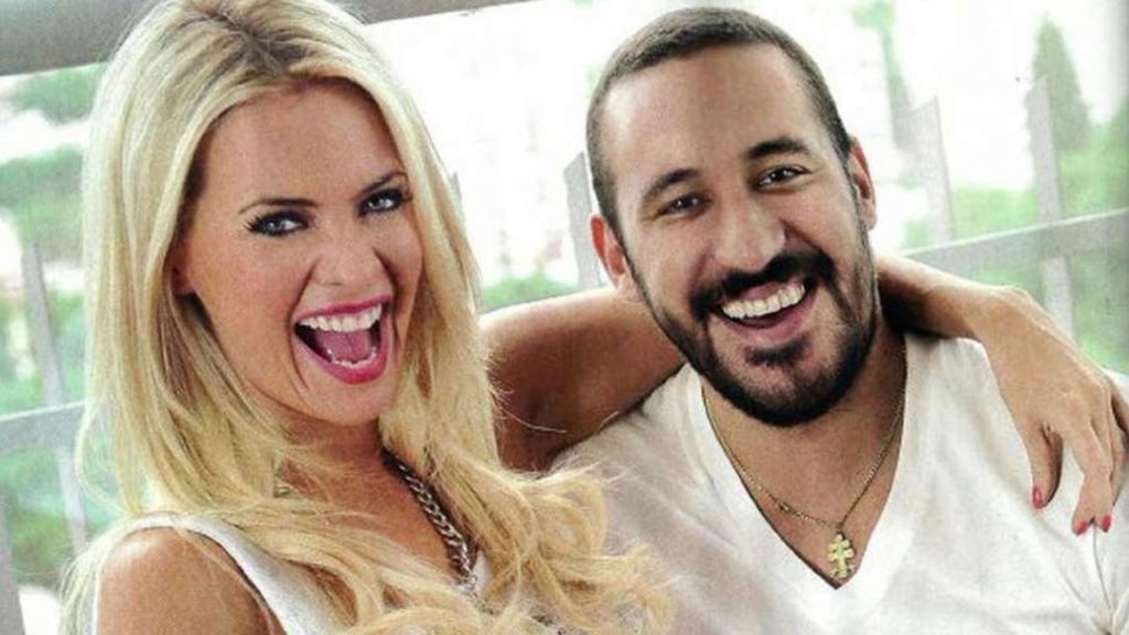 Jonas Gutiérrez e Alejandra Maglietti