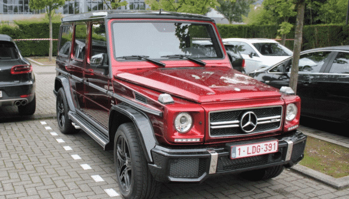 Kevin De Bruyne (Mercedes Classe G)