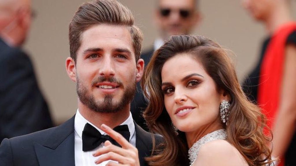 Kevin Trapp e Isabel Goulart