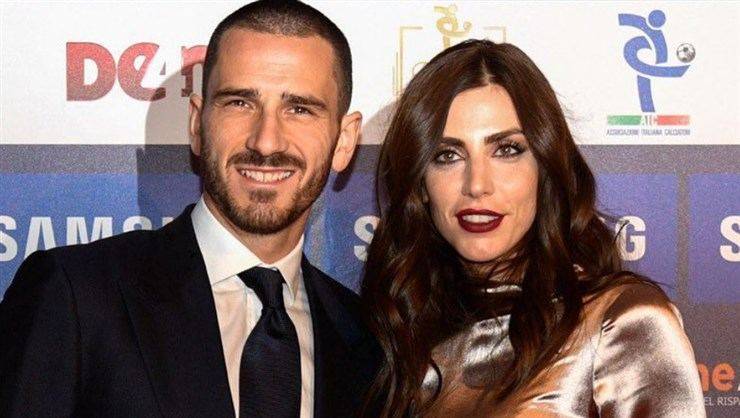 Leonardo Bonucci e Martina Maccari