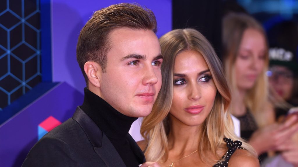 Mario Götze e Ann-Kathrin Brömmel