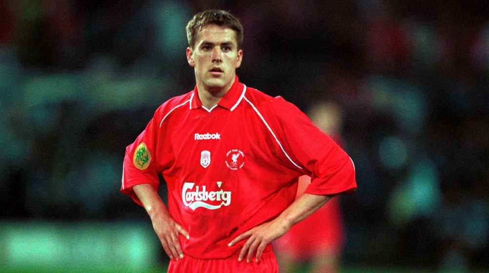 Michael Owen - Liverpool Indiretamente para Manchester United