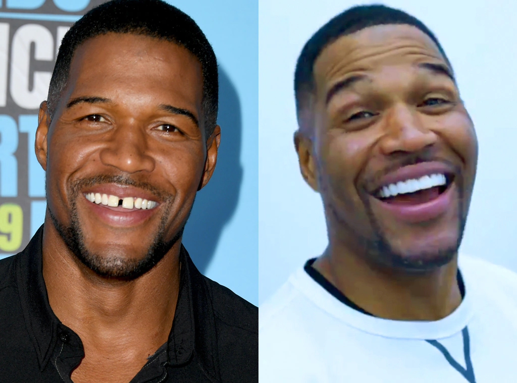 Michael Strahan - Dentes Separados