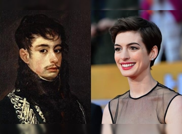 Anne Hathaway e Francisco José de Goya