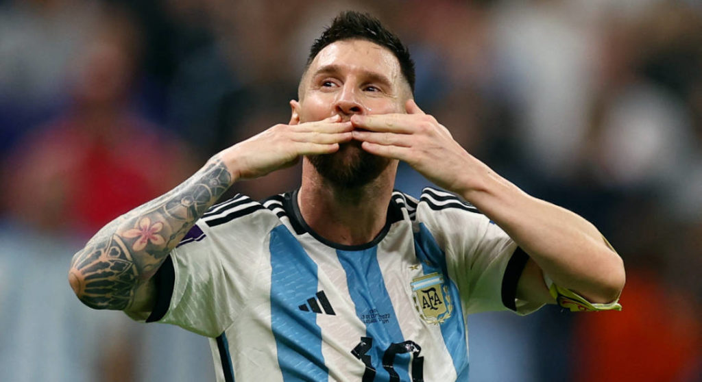 Messi garantiu a classificação da Argentina para a Copa do Mundo