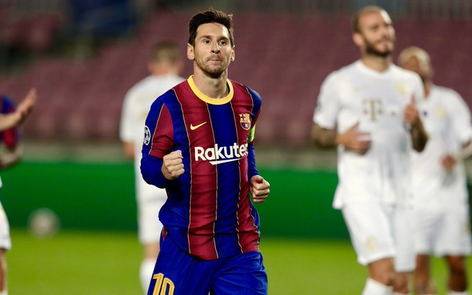 Messi se tornou o primeiro jogador a marcar cinco gols em uma única Liga dos Campeões