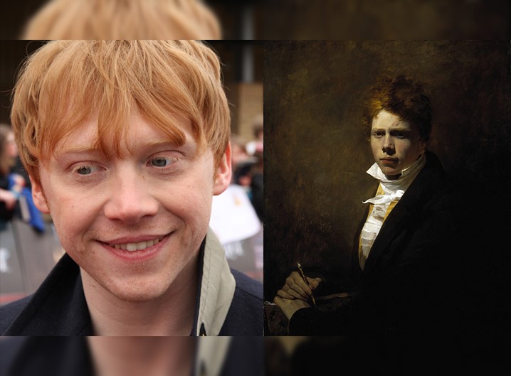 Rupert Grint e Sir David Wilkie