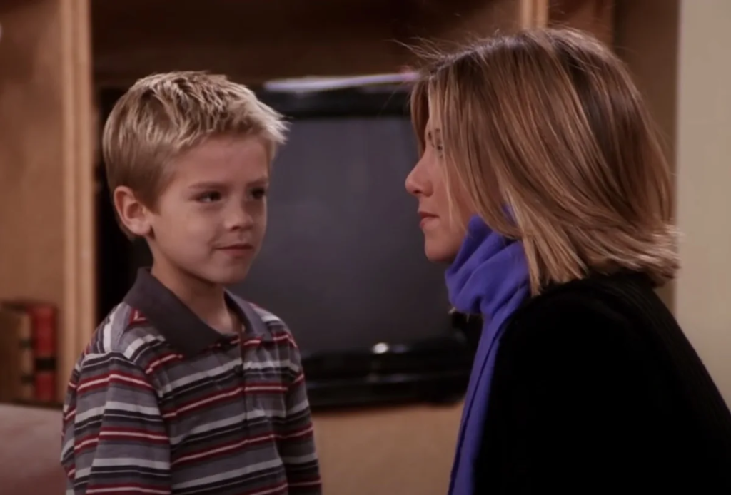 Cole Sprouse e Jennifer Aniston