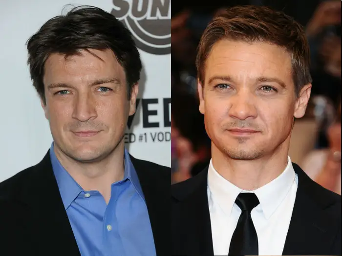 Nathan Fillion e Jeremy Renner