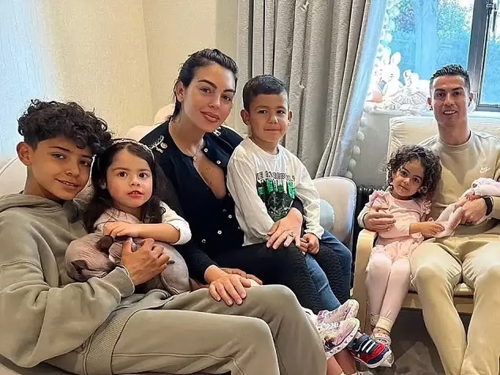 Ronaldo tem seis filhos