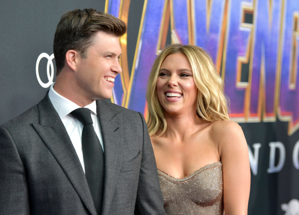 Scarlett Johansson e Colin Jost