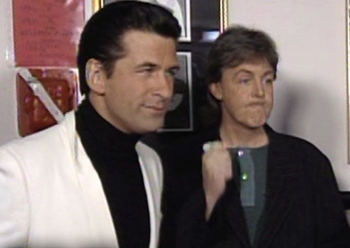 Alec Baldwin com Paul McCartney