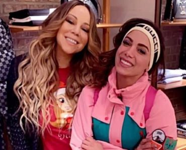 Anitta com Mariah Carey