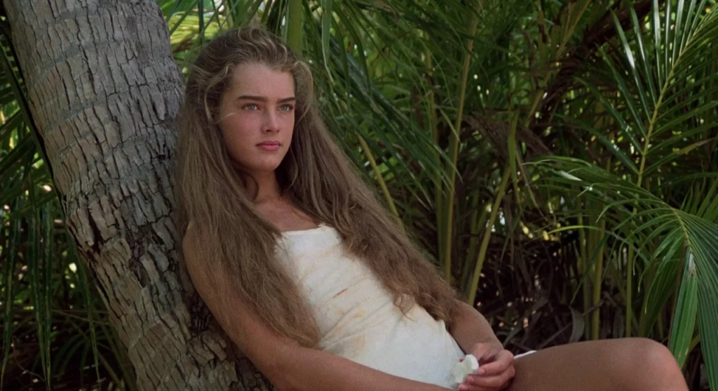 Brooke Shields em (A Lagoa Azul)