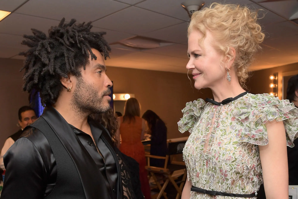 Lenny Kravitz e Nicole Kidman