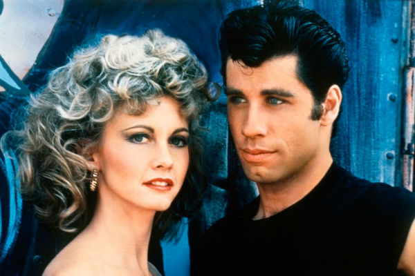 Olivia Newton-John e Stockard Channing em (Grease - Nos Tempos da Brilhantina)