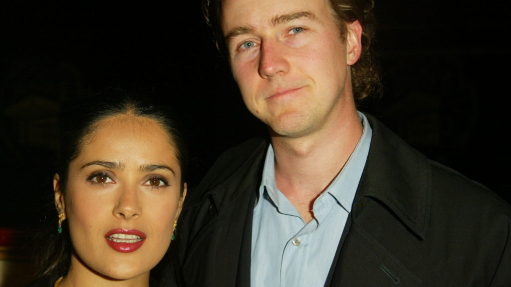 Salma Hayek e Edward Norton